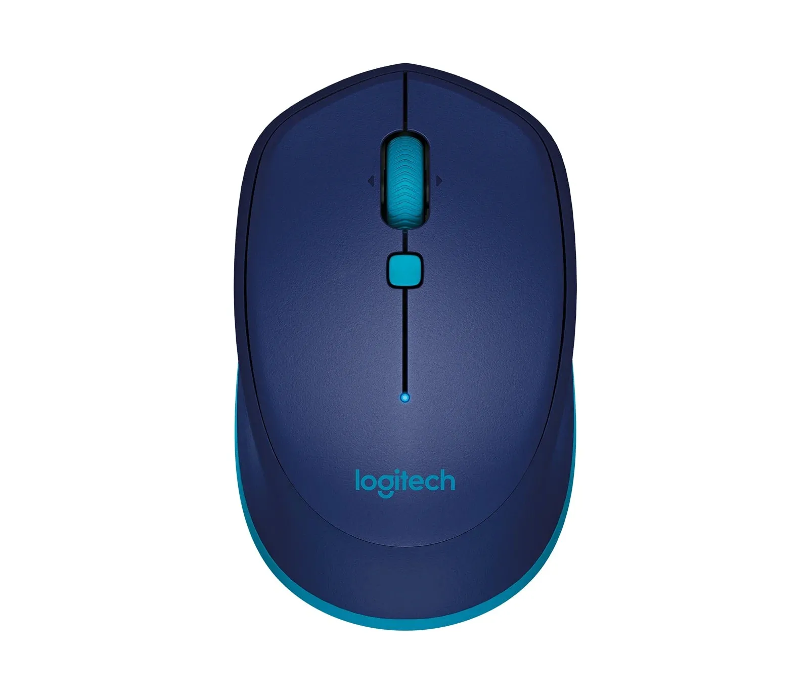 Logitech M337 Portable Bluetooth Mouse with 1000 DPI and Laser Grade Optical Sensor (Black, Blue, Red)