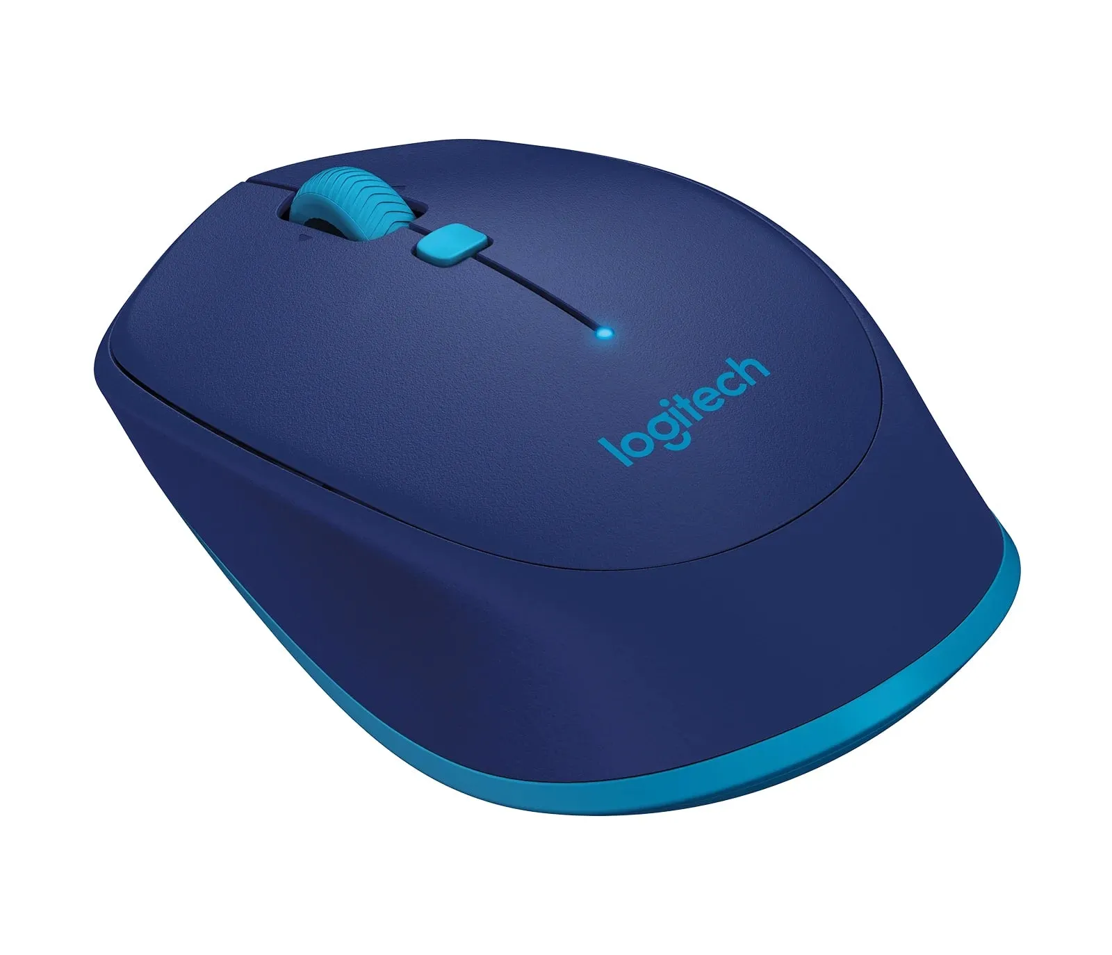 Logitech M337 Portable Bluetooth Mouse with 1000 DPI and Laser Grade Optical Sensor (Black, Blue, Red)