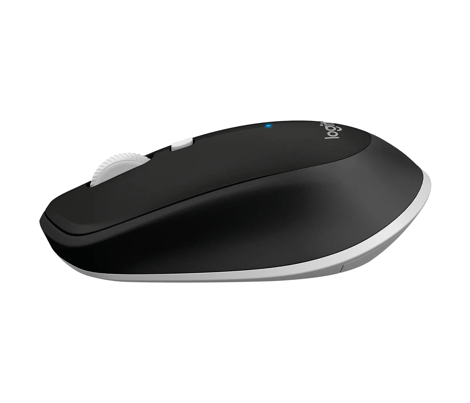 Logitech M337 Portable Bluetooth Mouse with 1000 DPI and Laser Grade Optical Sensor (Black, Blue, Red)