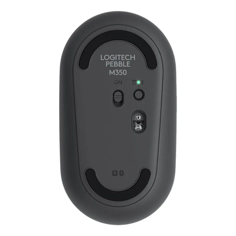 Logitech M350 Pebble Bluetooth Wireless Mouse - Silent