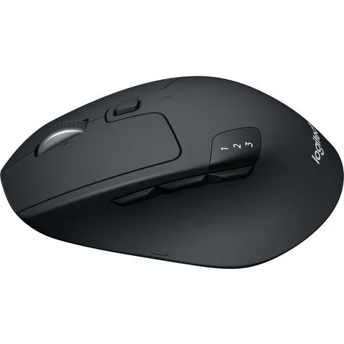 Logitech M720 Triathlon Multi-Device Wireless Mouse with 1000 DPI, Bluetooth or USB, Hyper-Fast Scrolling