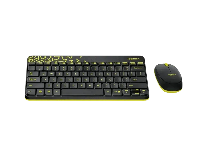 Logitech MK240 Wireless Keyboard and Mouse Combo Cheerful and compact wireless combo