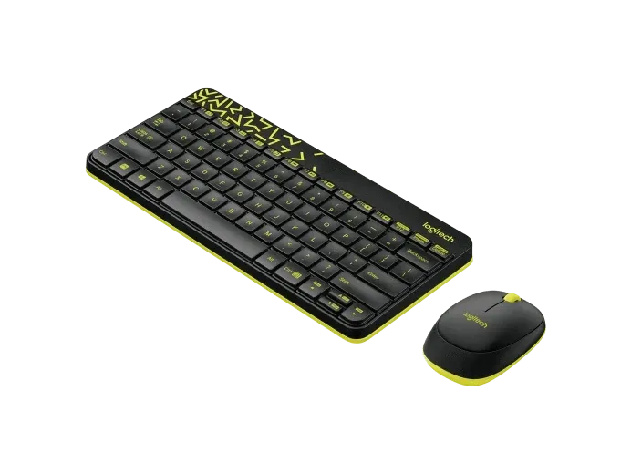 Logitech MK240 Wireless Keyboard and Mouse Combo Cheerful and compact wireless combo