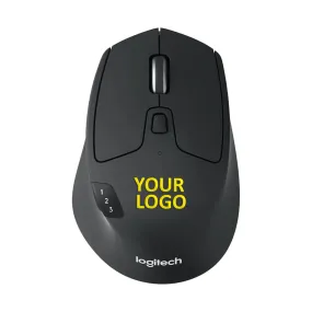 Logitech Triathlon Multi Computer Wireless Mouse, Black