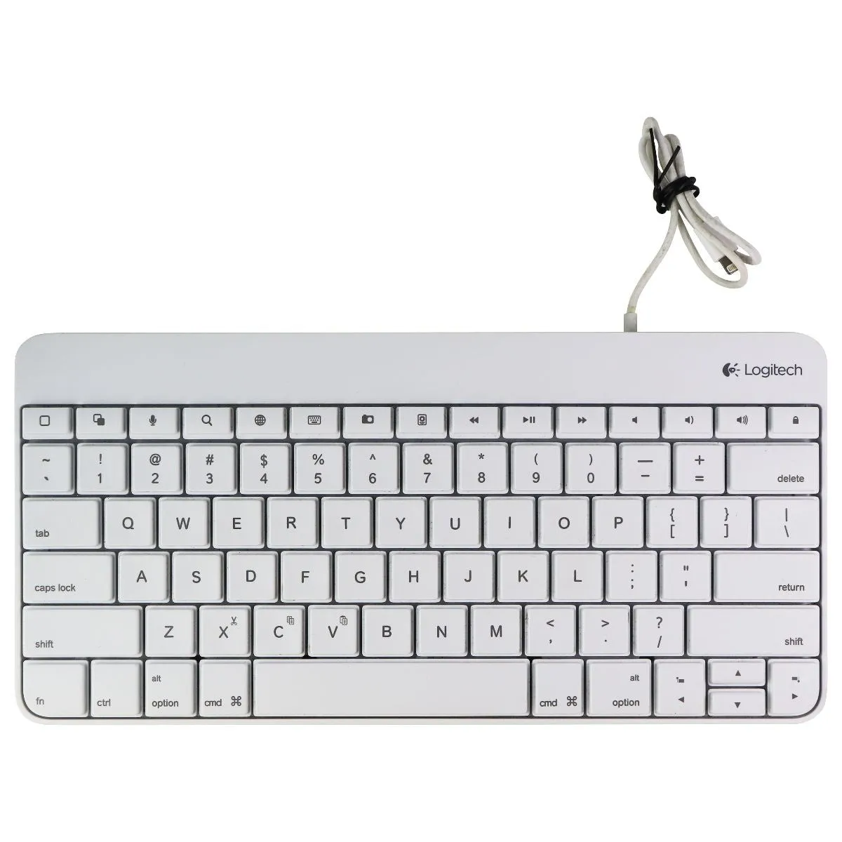 Logitech Wired Keyboard for Apple iPad - White/Green (Y-B0004)