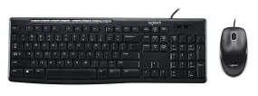 Logitech Wired Keyboard Mouse Combo MK200