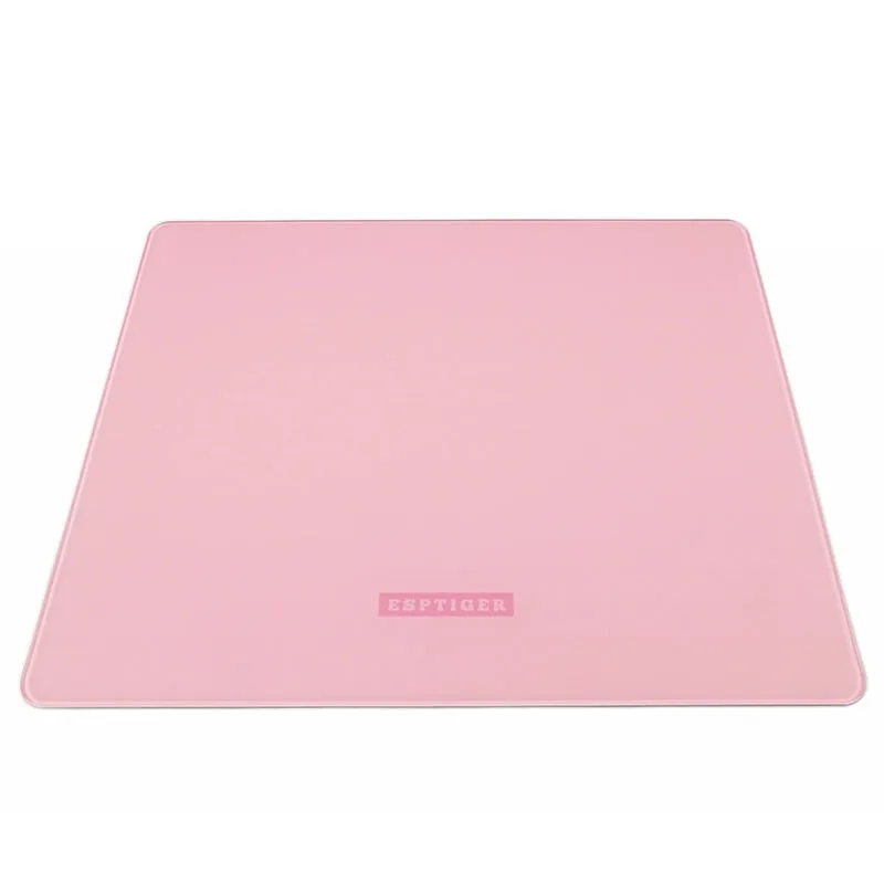 Lotus Pink | Glass | Pink Label | Large Mousepad