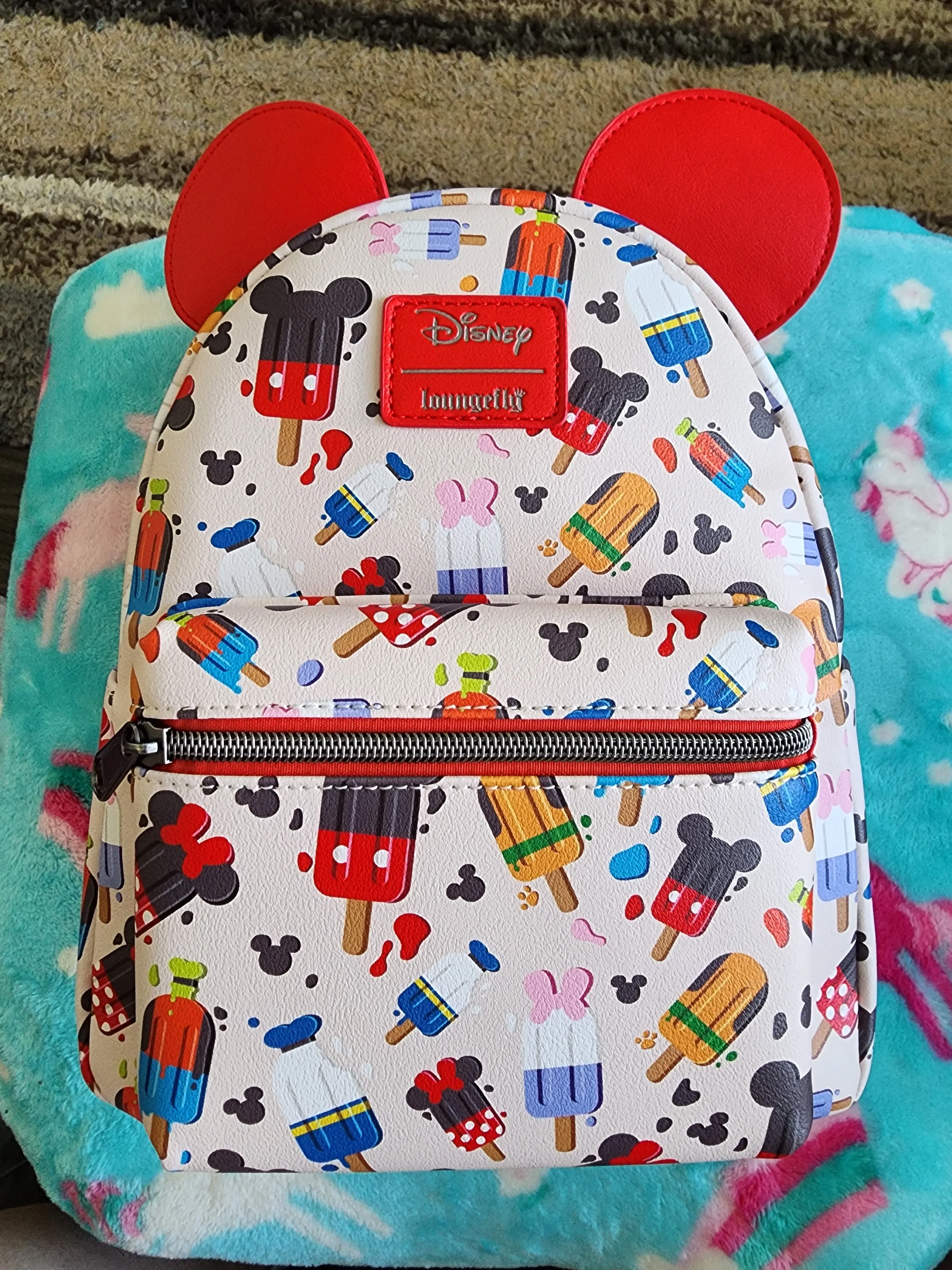 Loungefly Disney Mickey and Friends as Popsciles Backpack