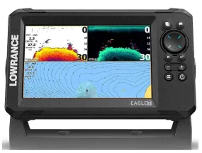 Lowrance Eagle 7 with SplitShot™ HD Transducer