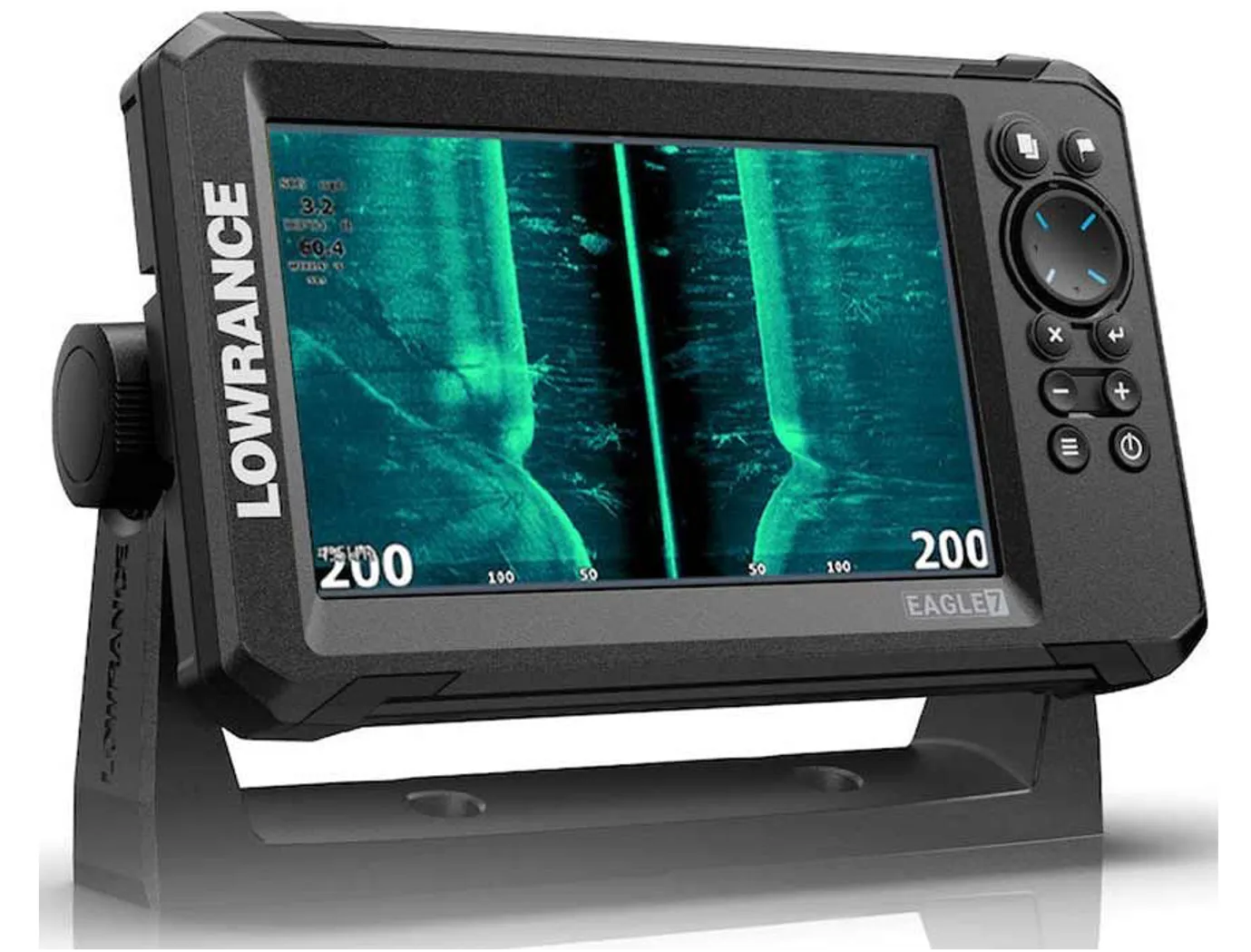 Lowrance Eagle 7 with SplitShot™ HD Transducer