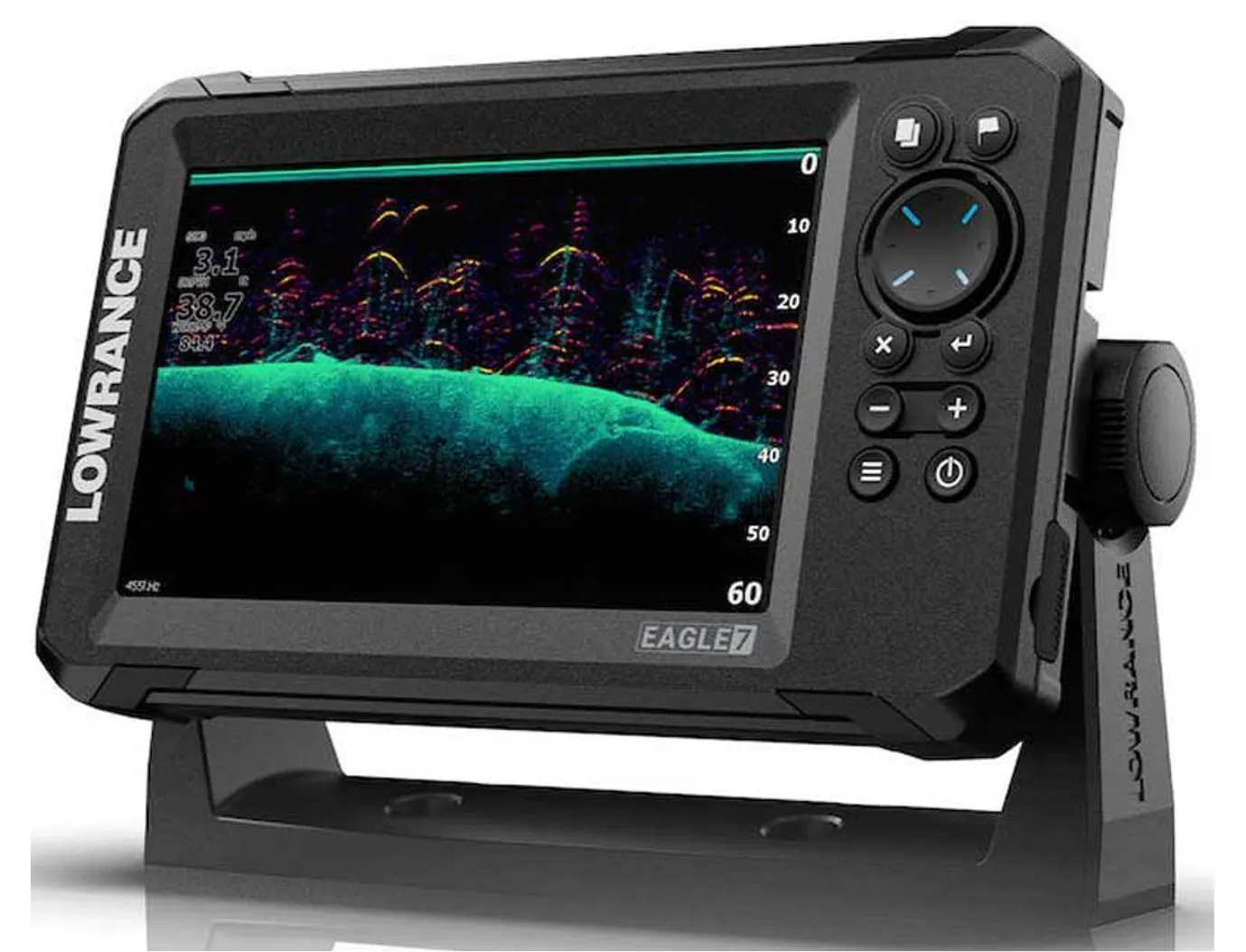 Lowrance Eagle 7 with SplitShot™ HD Transducer