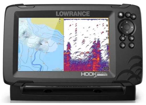 Lowrance Hook Reveal Fishfinder 7" Display 50/20 HDI ROW - SPECIAL OFFER WHILST STOCKS LAST