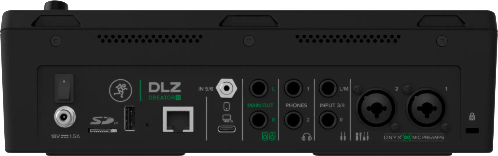 Mackie DLZ CREATOR XS Compact Adaptive Digital Mixer for Podcasting and Streaming