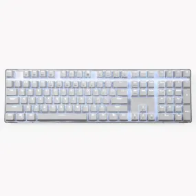 Magicforce Crystal White Backlight 108Keys Mechanical Keyboard