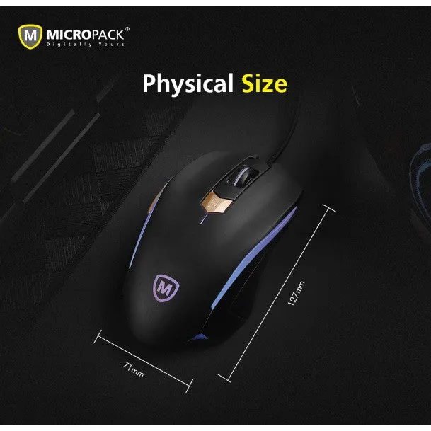 Micropack Backlit Gaming Mouse GM-06