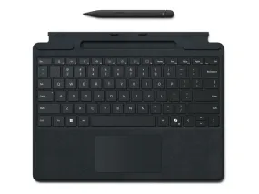 Microsoft Surface Pro Keyboard with Slim Pen - Black, Compatible with Surface Pro 9/8/11th Gen