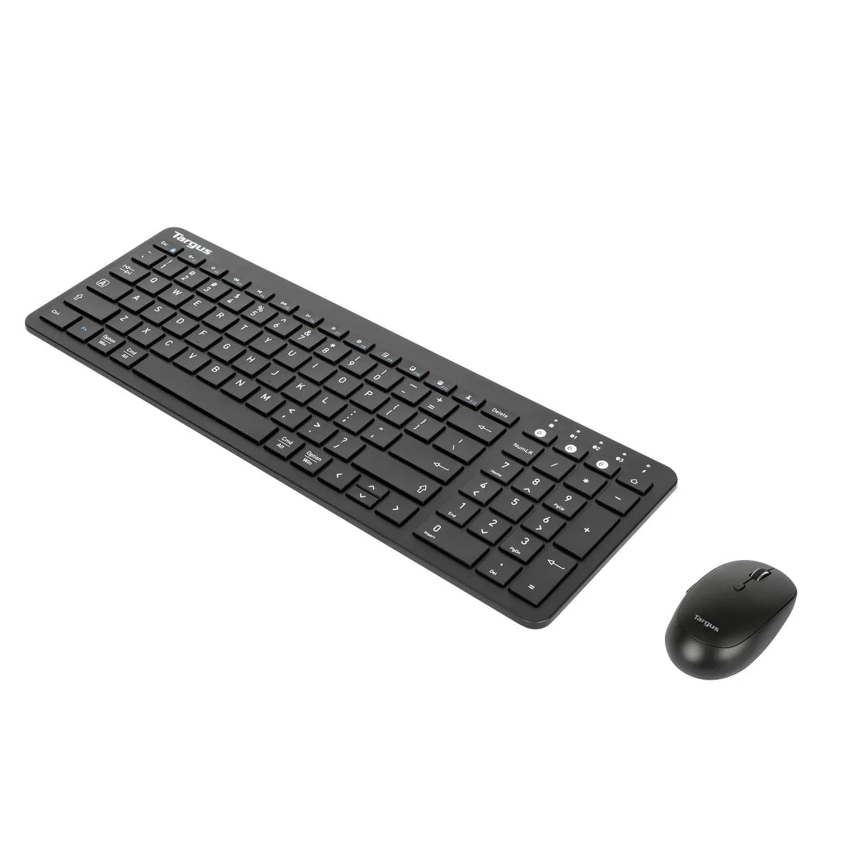 Mid-size Multi-Device Bluetooth® Antimicrobial Keyboard and Mid-size Comfort Antimicrobial Mouse Bundle