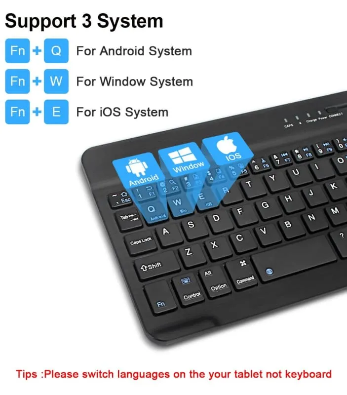 Mini Wireless Bluetooth Keyboard