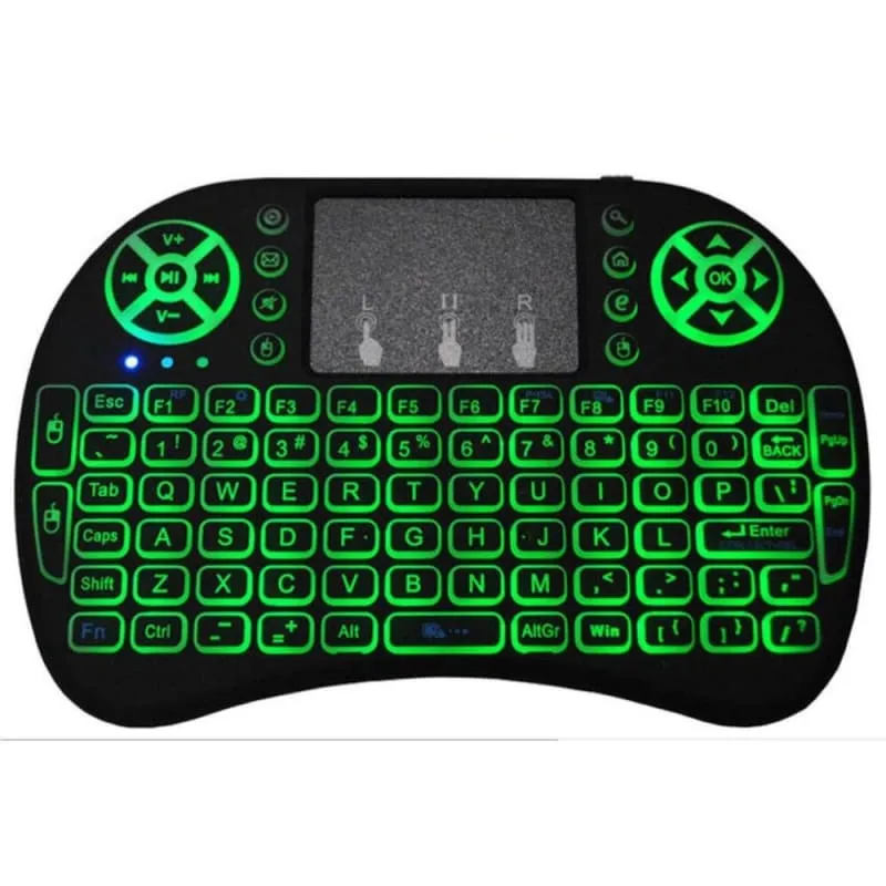 Mini Wireless Keyboard With Air Mouse Remote Touchpad