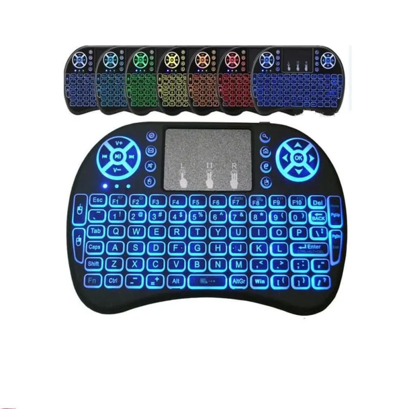 Mini Wireless Keyboard With Air Mouse Remote Touchpad