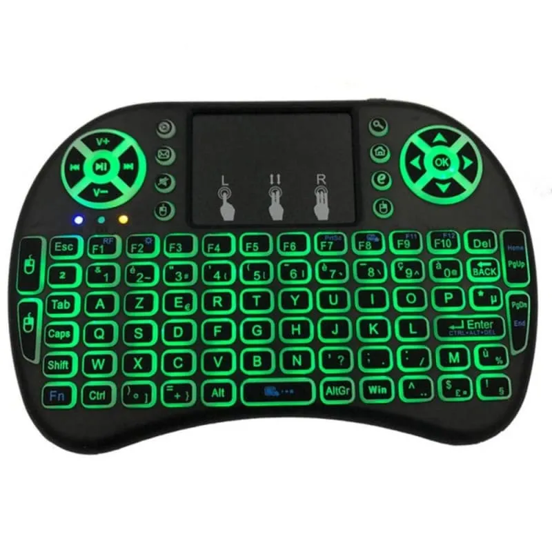 Mini Wireless Keyboard With Air Mouse Remote Touchpad