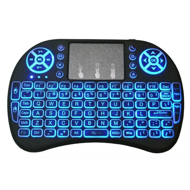 Mini Wireless Keyboard With Air Mouse Remote Touchpad