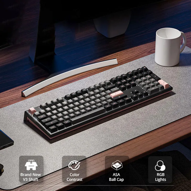 MonsGeek MG108 Full Size Mechanical Keyboard