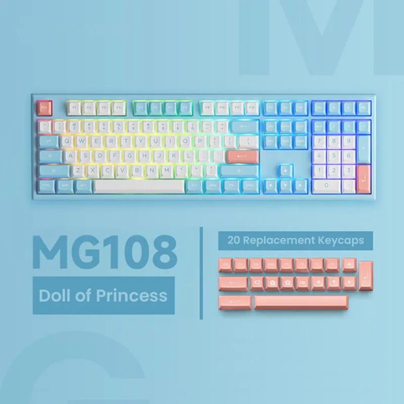 MonsGeek MG108 Full Size Mechanical Keyboard