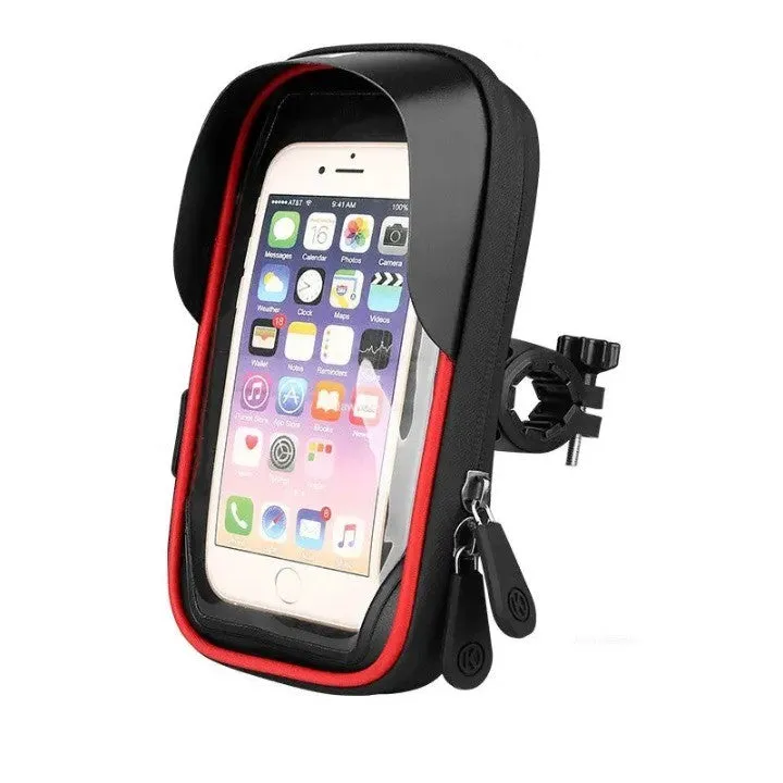 Motorcycle Handlebar  Waterproof Universal Phone Holder