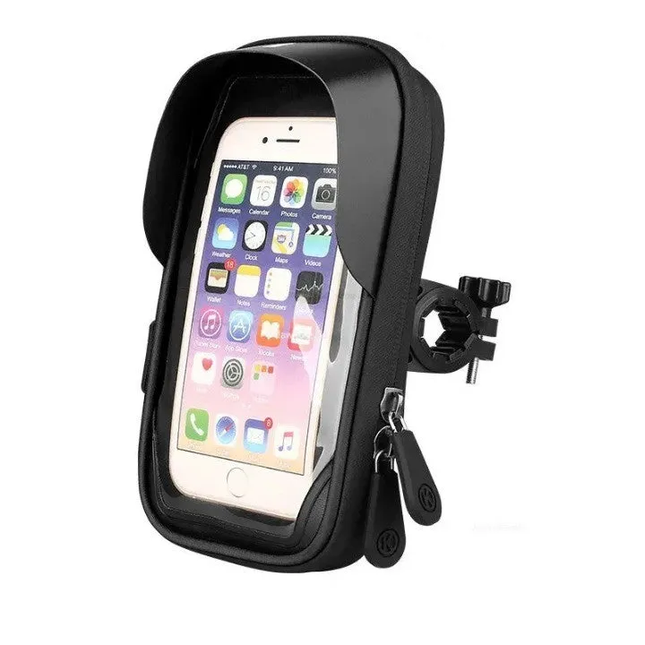 Motorcycle Handlebar  Waterproof Universal Phone Holder