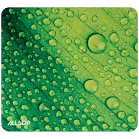 NatureSmart Image Mousepad - Leaf Raindrop