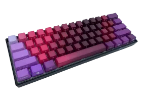 Nebula Fade Keycap Set - Alpherior Keycaps