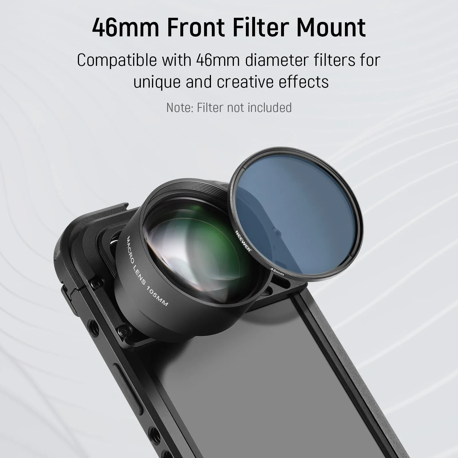 NEEWER LS-26 105mm HD Macro Lens For Smartphone