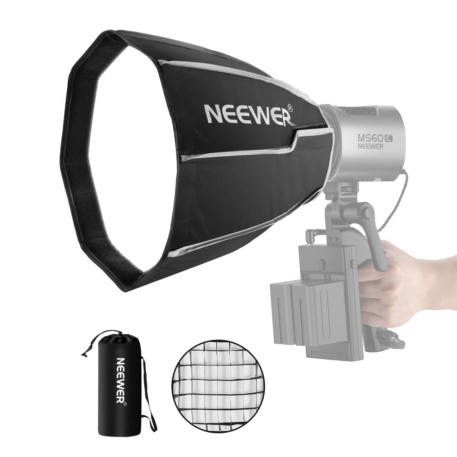 NEEWER NS3P Octagonal Softbox with NEEWER Mount