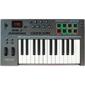 Nektar Impact LX25  25 Full Size Key USB MIDI DAW Controller Keyboard Velocity Sensitive Synth Action