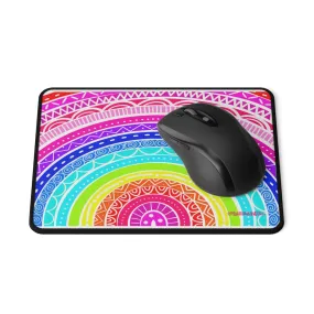 Neon Rainbow Non-Slip Mouse Pads