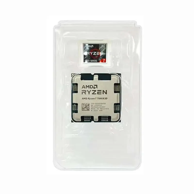 New AMD Ryzen 7 7800X3D CPU RYZEN Processor 8 Core 16 Thread 120W 5nm