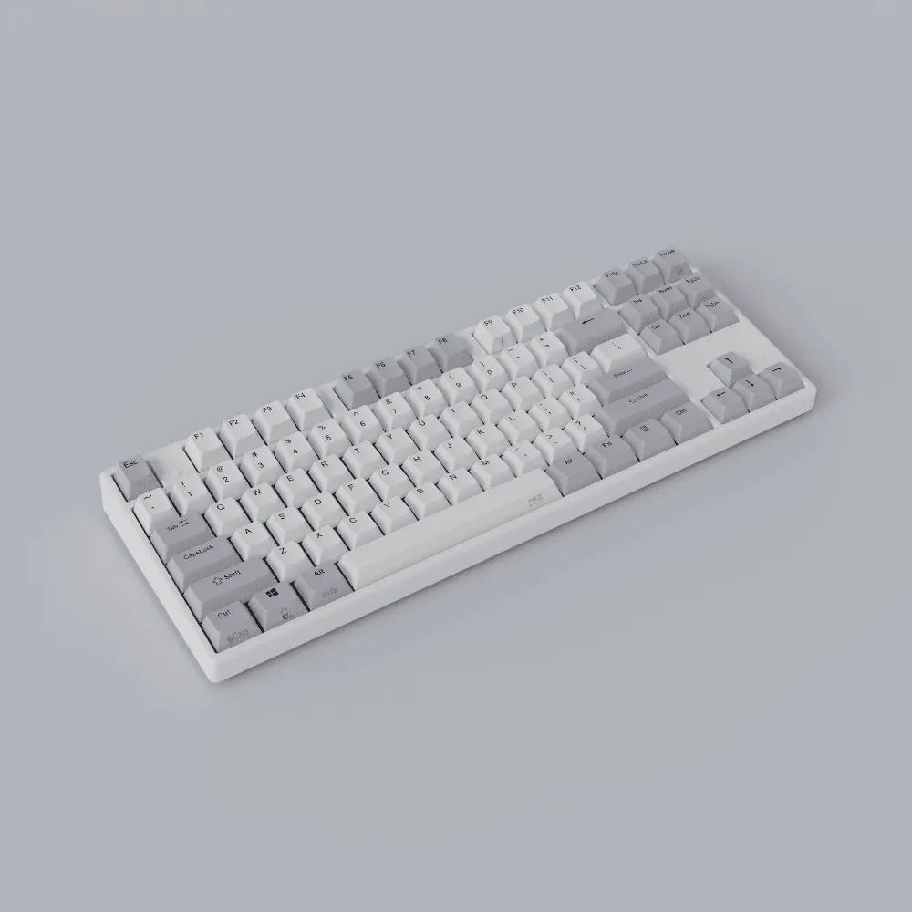 NIZ X87 Capacitancia White EC Keyboard