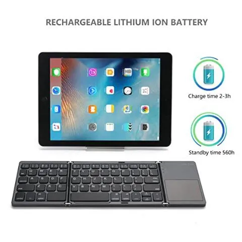 No.1 Foldable Bluetooth Travel Pocket Keyboard