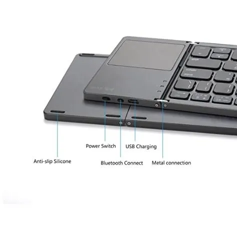 No.1 Foldable Bluetooth Travel Pocket Keyboard