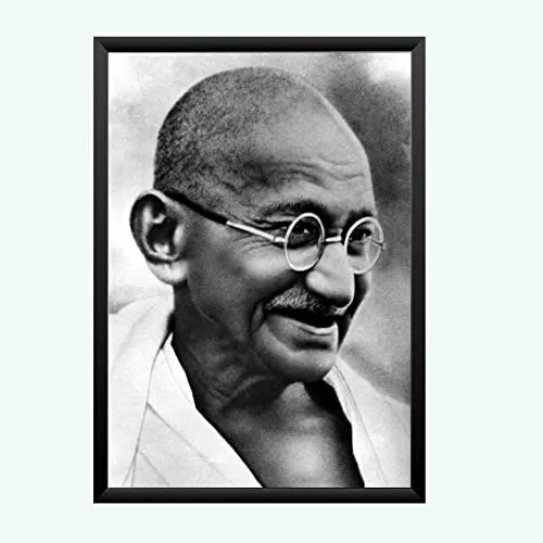 NOKKES Gandhi ji Wall Photo Frame For And Wall Decoration Wall Photo Frame Size 5X7 Inch_22