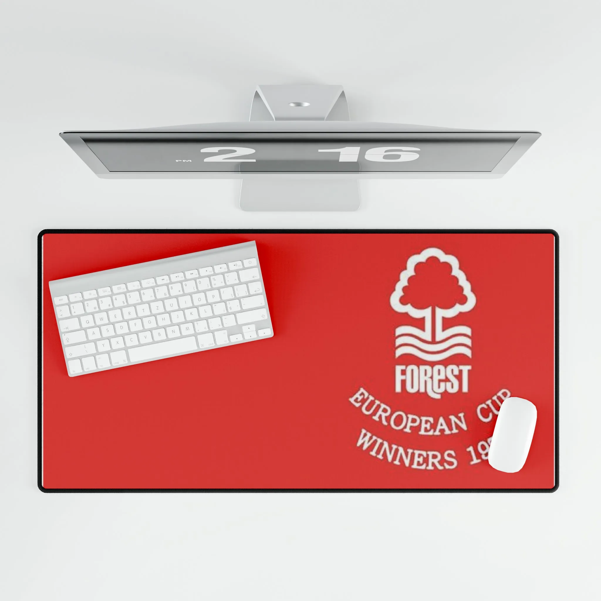 Notts Forest Retro Home Kit 80/81 - Desk Mat