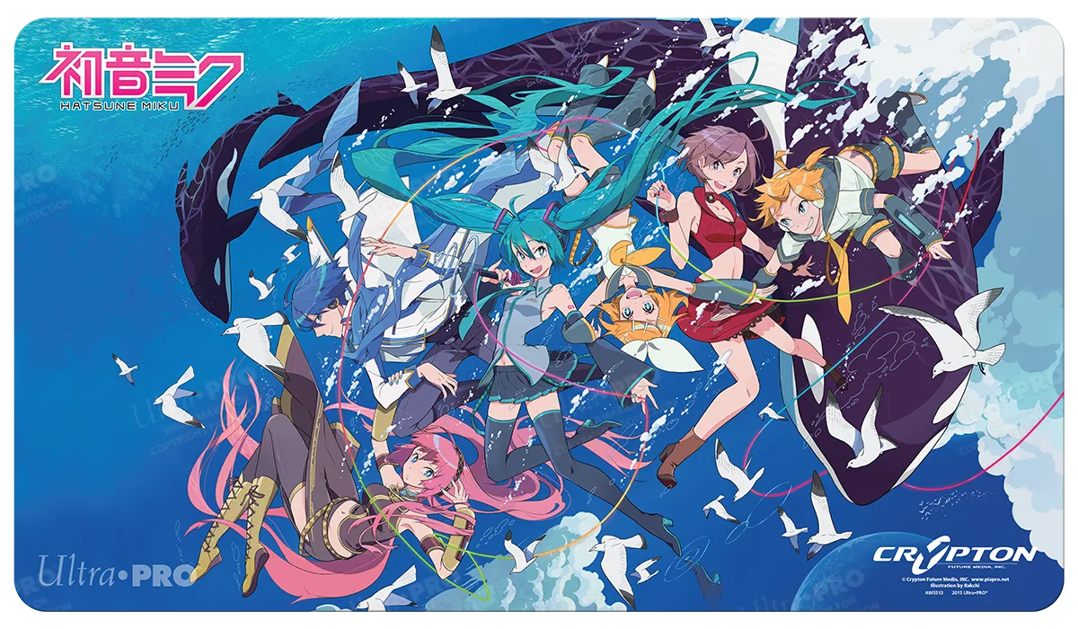 Ocean Standard Gaming Playmat Mousepad for Hatsune Miku