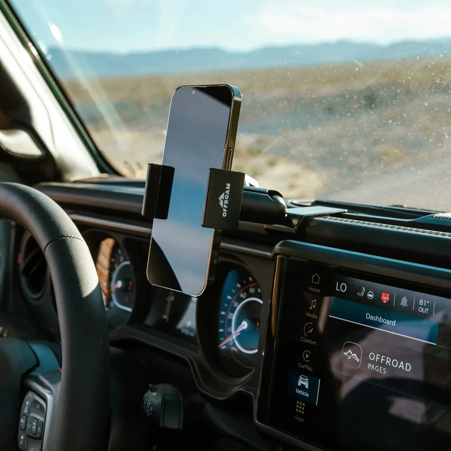 OFFROAM Jeep Wrangler | Gladiator (2024) Phone Mount