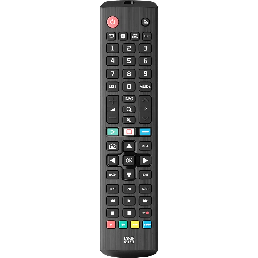 One For All LG TV Replacement Remote Control - Black | URC4911