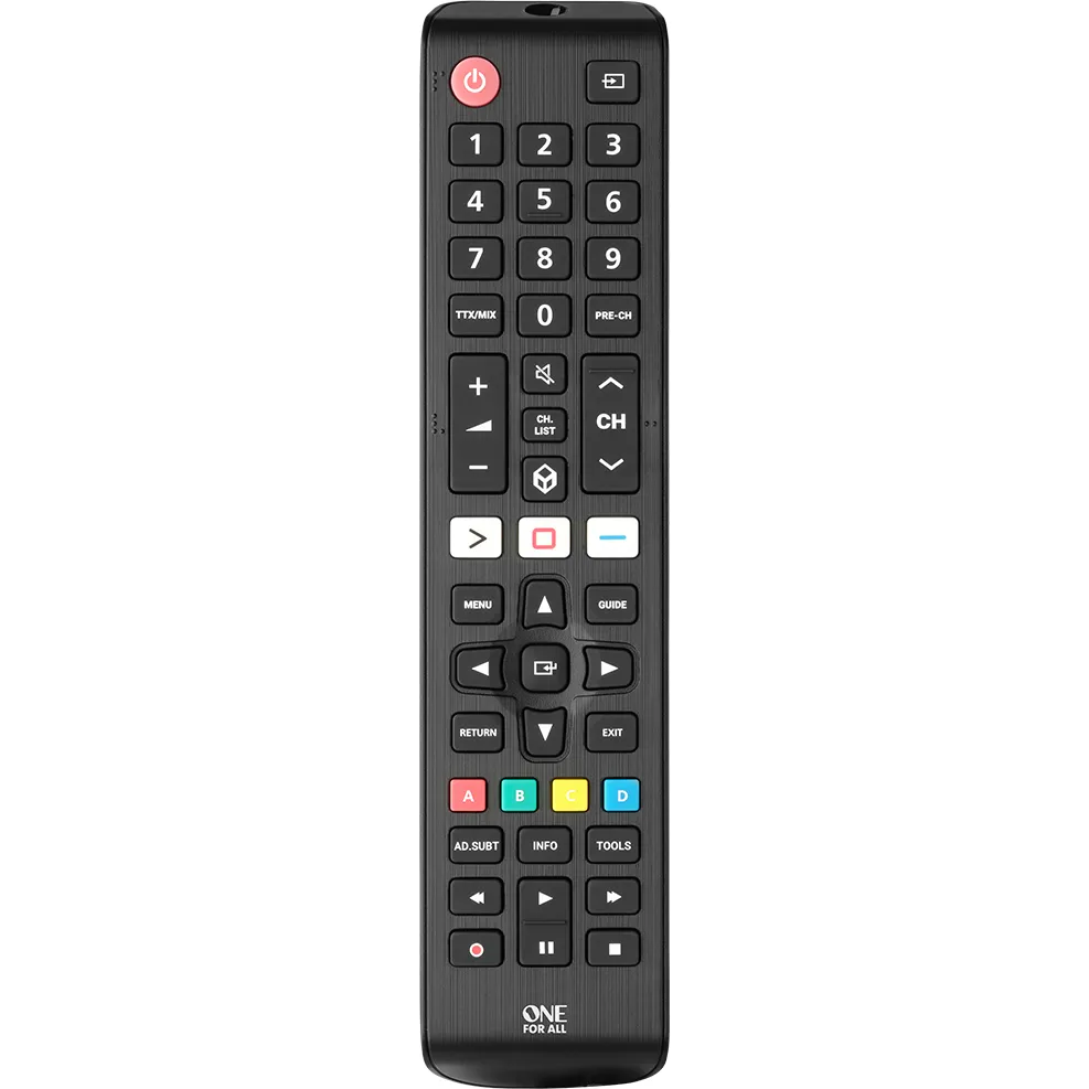 One For All Samsung TV Replacement Remote Control - Black | URC4910