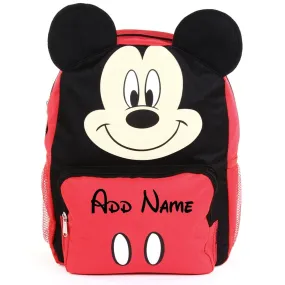 Personalized Mickey Mouse 14 Inch Mini Backpack with 3D Ears