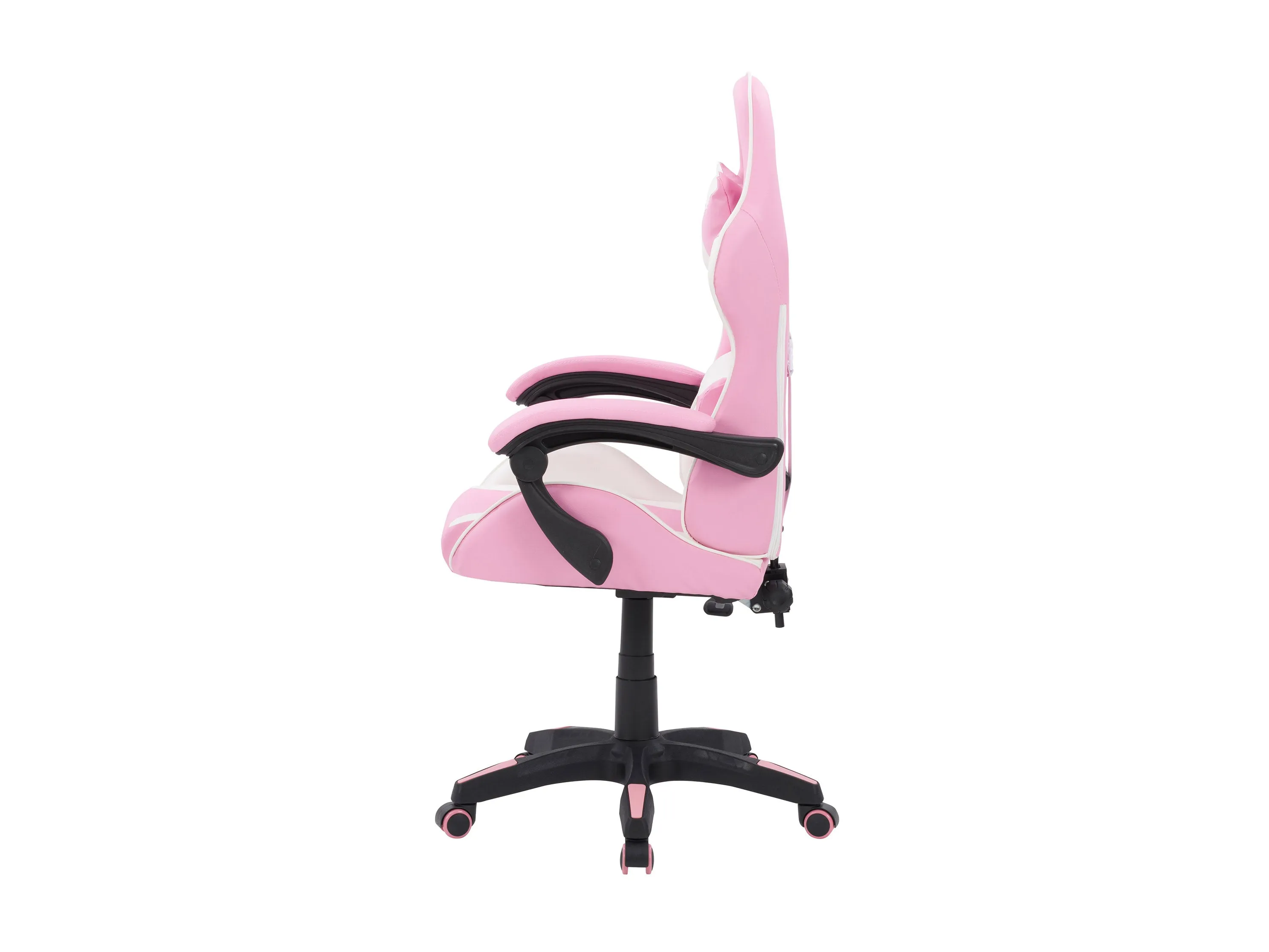 Pink and White Gaming Office Chair