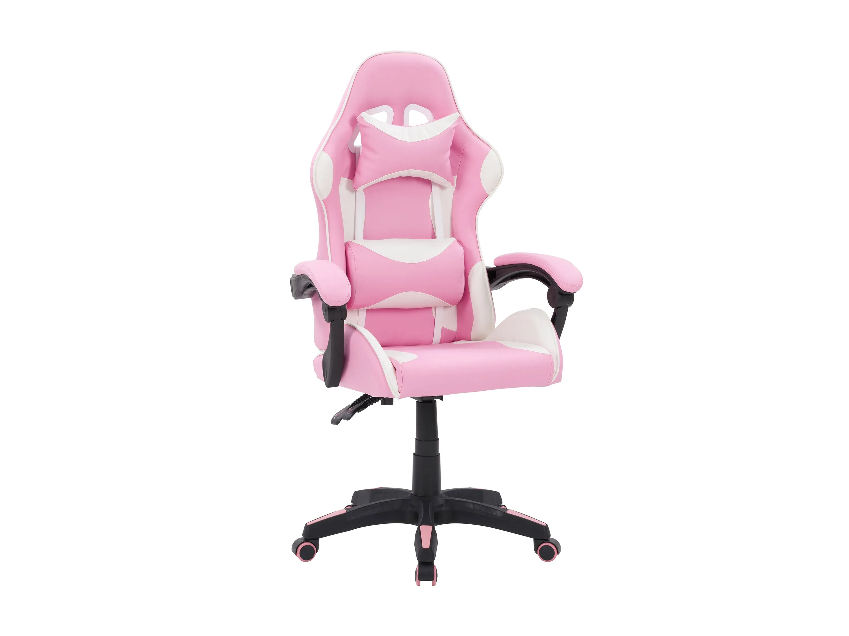 Pink and White Gaming Office Chair