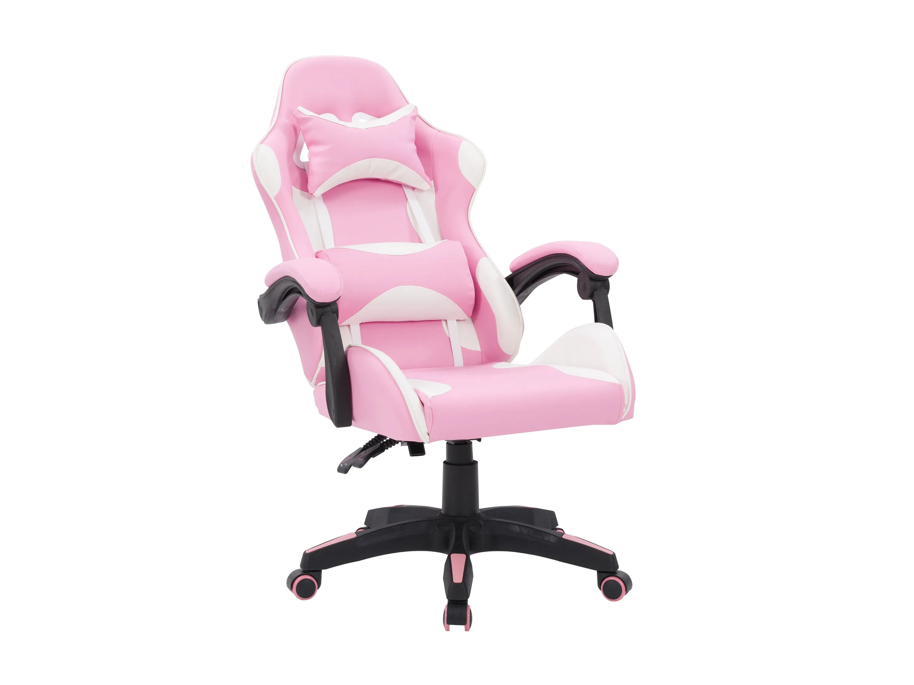 Pink and White Gaming Office Chair